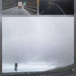 Regen und Wind: Geschwindigkeit anpassen!