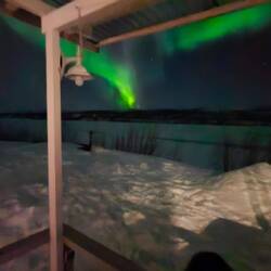 Von der Terrasse fotografiert