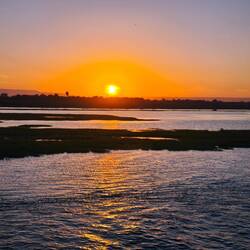 17.30 Uhr Sonnenuntergang