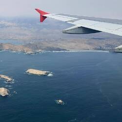 Approaching Lima....