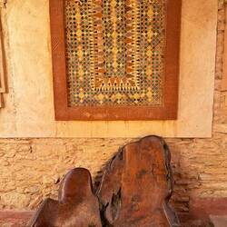 Überall diese eingefassten Bilder aus kleinem mosaikähnlichem Gestein 🫶❤️💫