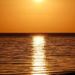 Sonnenaufgang am Golf von Mexico