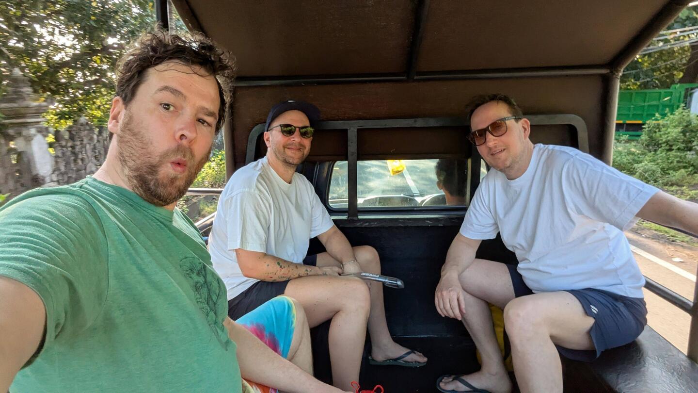 Auf dem Weg zur Tauchbasis