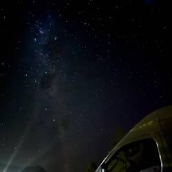 Sternenhimmel von letzter Nacht