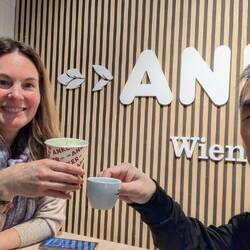 Matcha Latte, hoffentlich ist der in JP dann besser.