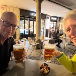 Eine schnelle Cerveza in Madrid