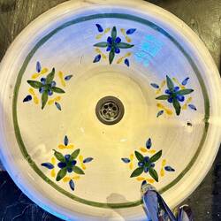 ... sinks were made by hand by two young men from Granada.