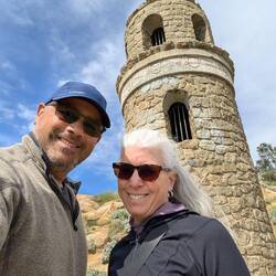 Peace Tower on Mt Rubidoux