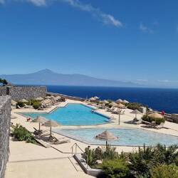 Dieser Pool ist beheizt.