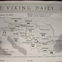 Our schedule for the longboat river cruise