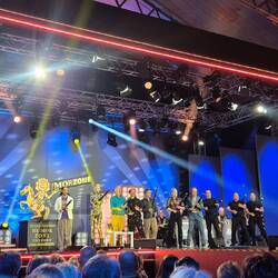 Am Abend nächstes Event.. Die Humorzone Gala.