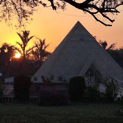 La pirámide, sala de meditación