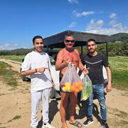 Frisches Obst und Gemüse wird hier am Elaia-Beach verkauft 🍋🍊🥬🥦🍅 ... da kauft man gerne ein 🤗