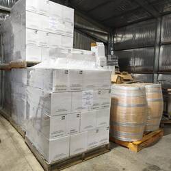 .. bereits abgefüllt der 2024 Cabernet Shiraz