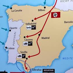 Path of Nazi growth & interest in Gibraltar