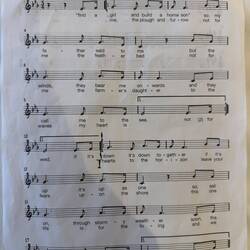 The musical & one of our sing a song group