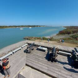 Blick von der oberen Treppe.