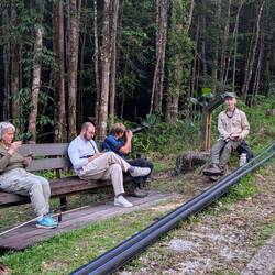 Warten auf den Guide