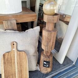 Der Kerzenständer rechts könnte Ralf's nächstes Drechselobjekt werden 😇