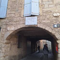 Jüdisches Quartier aus dem 13.-14. Jh.