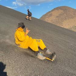 Cerro negro sandboarding