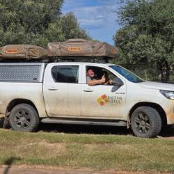 Abfahrt in Otavi