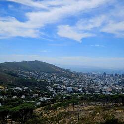 Townships auf der Rückseite des Tafelbergs