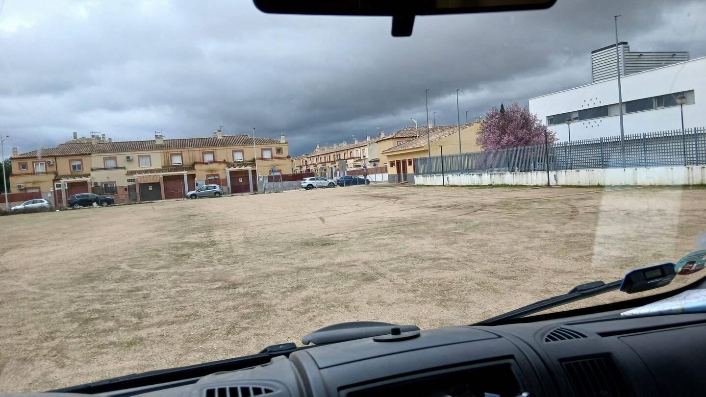 Stellplatz nur für uns....