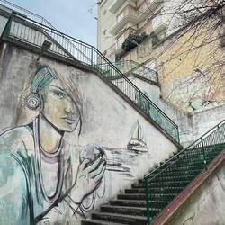 auf dem Rückweg etwas Streetart