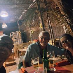 Abends gehen wir lecker essen