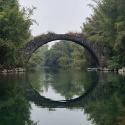 Random bridge in Yangshuo