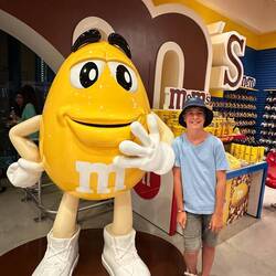 Der M&M's Store auf 4 Etagen! Mit Dingen zu kaufen, die kein Mensch der Welt braucht...