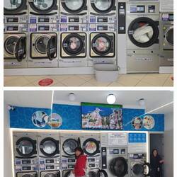 Super Waschsalon ... bei diesem Unternehmen haben wir schon in Kalamata unsere Wäsche erledigt 👌