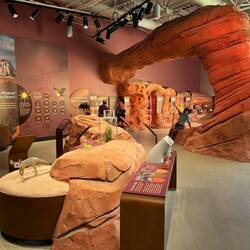 Das Visitor Center...