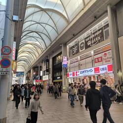 Por El centro hay varias calles cubiertas