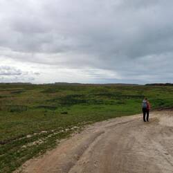 Heute mehr Wirtschaftsweg... Auch gut.