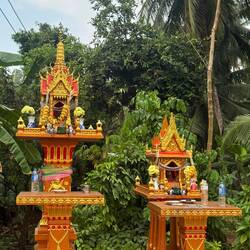 Thai Shrines are a common sight