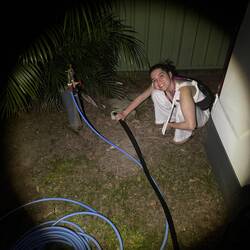 Abwasser ablassen macht Spaß