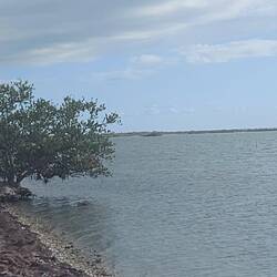 Da hinten sind die Startrampen.