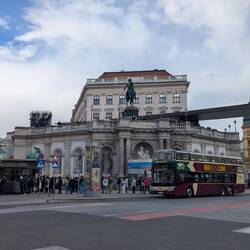 The Albertina with "diving board"