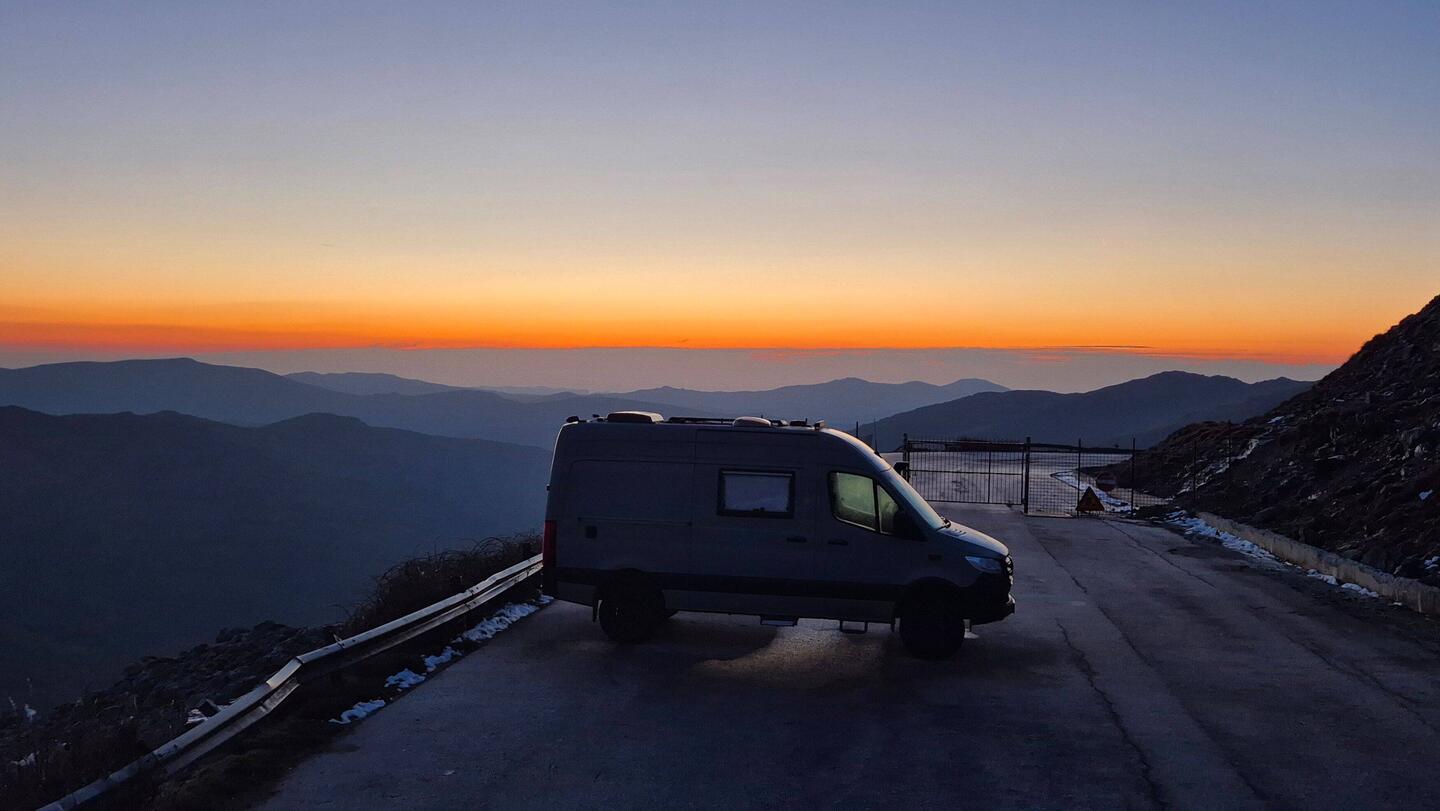 Sonnenaufgang am Brunccu Spina