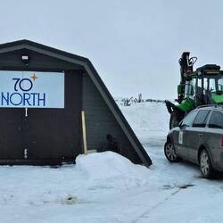 Die Lodge von unserem Vermieter