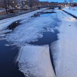 Vom Eise befreit sind Strom und Bäche, na ja fast..