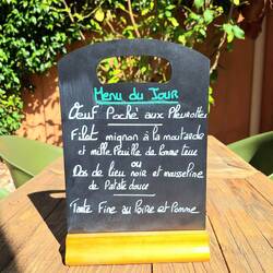 Unser heutiges Mittagsmenü, sehr gut 😋