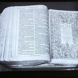 Bible... his only book