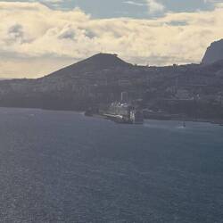 Und von der Christusstatue aus