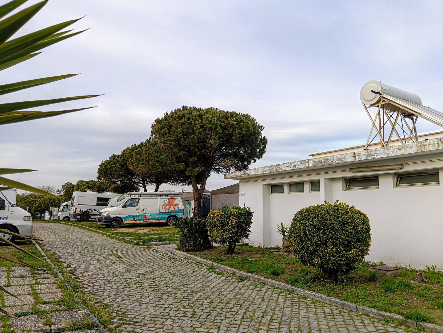 Op de nieuwe plek in Porto