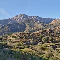 Ojós am Río Segura, Murcia