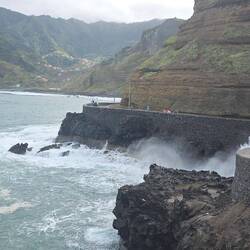 Rundweg Porto da Cruz, manchmal etwas feucht