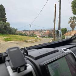 Unser Ausblick auf das Dorf Kastro 😃